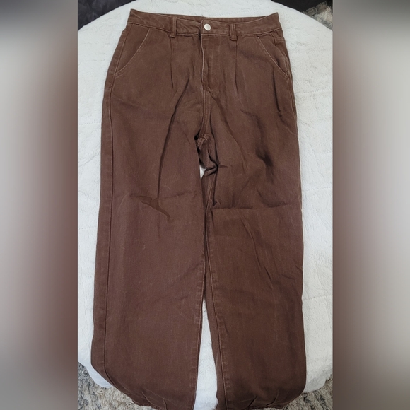 SHEIN Denim - ❣️5|$25❣️SHEIN Brown Women Jeans